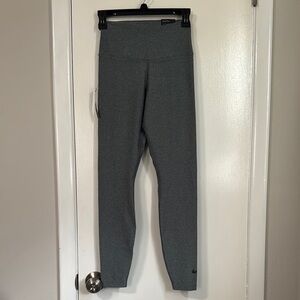 Nike Gray Athletic Leggings with Seamless Waistband
